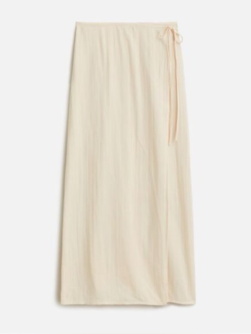 J. Crew Side Tie Beach Skirt in Airy Gauze